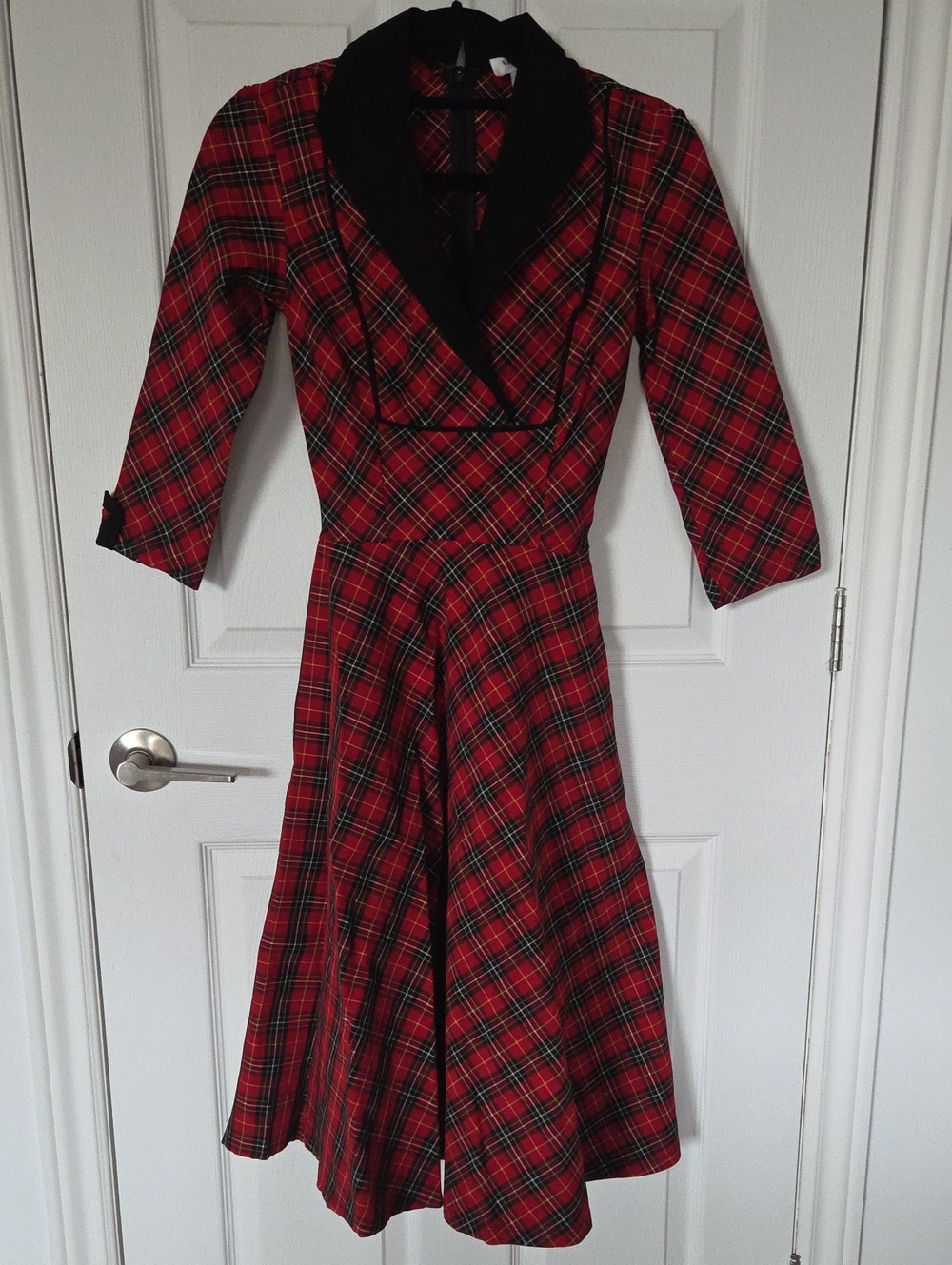 UNIQUE VINTAGE Trudy 1950s Pinup Swing Dress - Picture 2 of 11